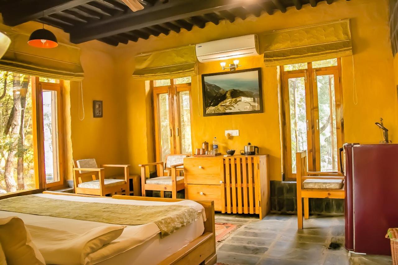 Prakriti Aalay - Riverside Mountain View Boutique Eco Resort Dharamszala Kültér fotó